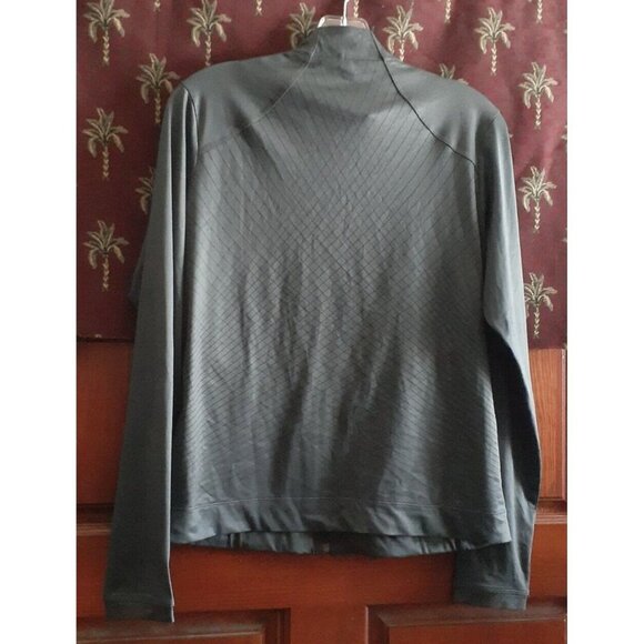 Nike Golf Dri-Fit Jacket Full Zip Gray Embroidered Logo S Activewear - Picture 8 of 11